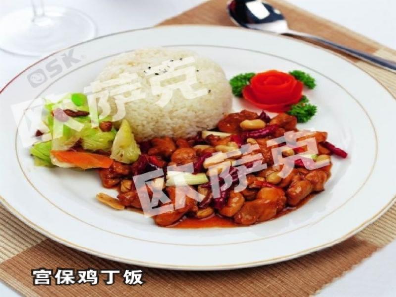 宮保雞丁飯