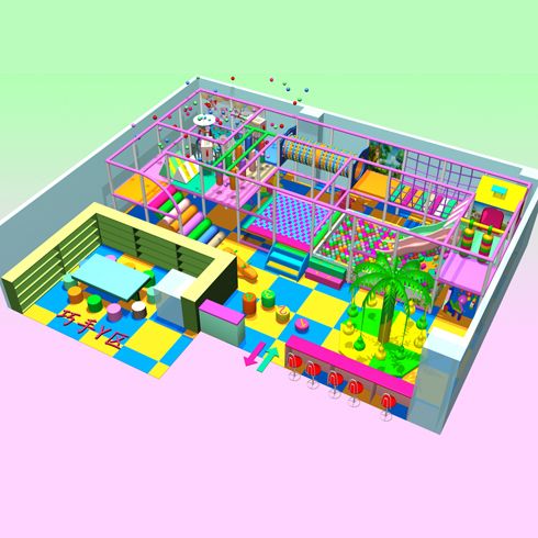 巧手丫游樂園平面圖