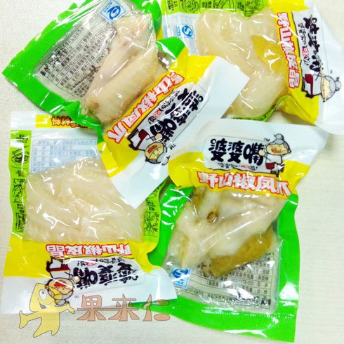 果來(lái)仁休閑食品-野山椒鳳爪