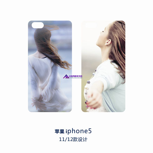 iphone5-5s 唯美人物手機殼設計