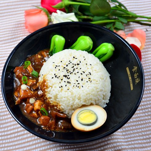 香菇滑雞飯