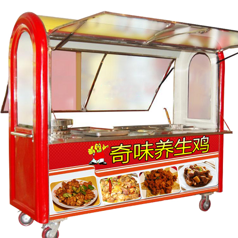 奇味養(yǎng)生雞小吃車產(chǎn)品-奇味養(yǎng)生雞移動小吃車