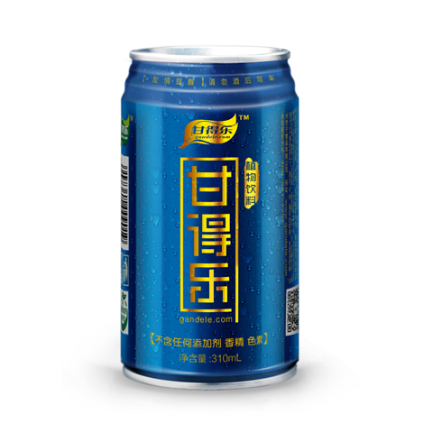 甘得樂解酒飲料產(chǎn)品-甘得樂功能飲料單瓶裝