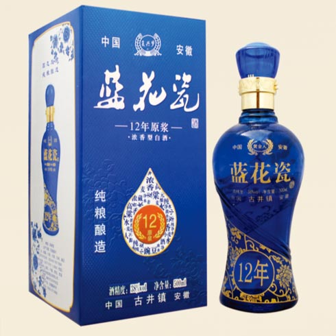 復(fù)興夢(mèng)白酒產(chǎn)品-復(fù)興夢(mèng)蘭花瓷12年酒