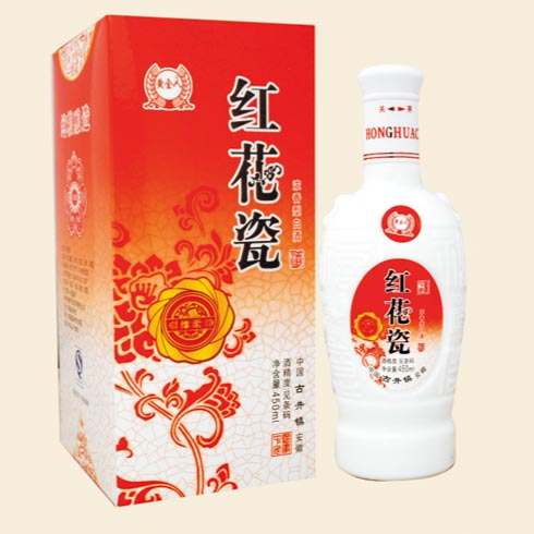 復(fù)興夢白酒產(chǎn)品-紅花瓷