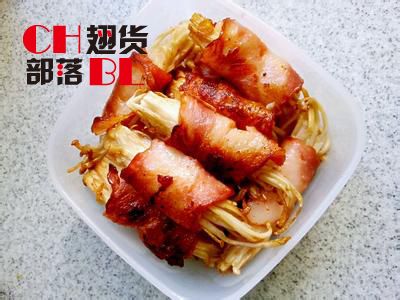 翅貨部落雞翅包飯-培根金針菇卷