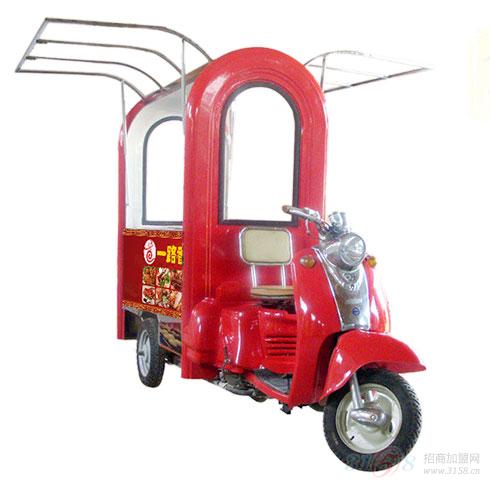 一路香小吃車-豪華海鷗型電動(dòng)房車