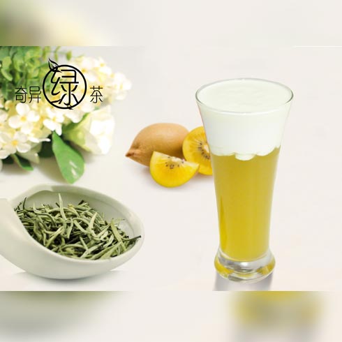 壹點(diǎn)壹茶飲飲品小吃-奇異綠茶