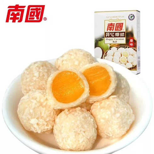 南國(guó)-原味開心椰球100G