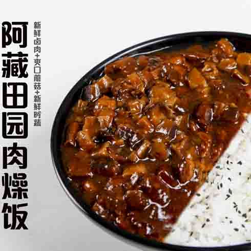 阿藏田園肉燥飯