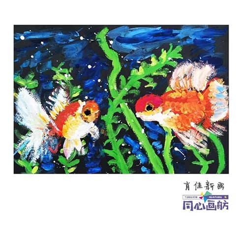 同心畫(huà)舫-金魚(yú)圖