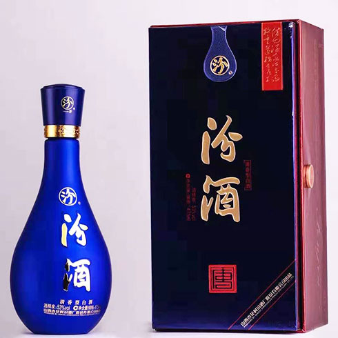 汾酒杏花村白酒-53°清香型藍(lán)瓶